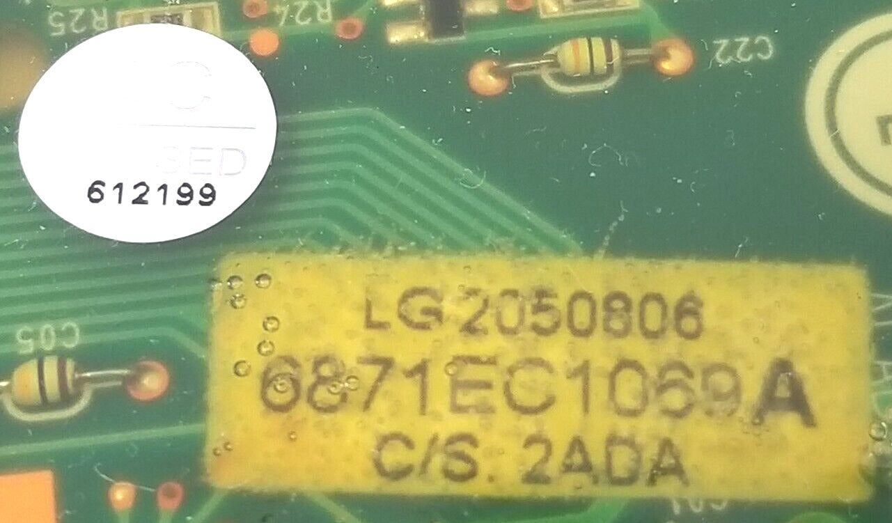 OEM Replacement for LG Dryer Display Control 6871EC1069A ⭐