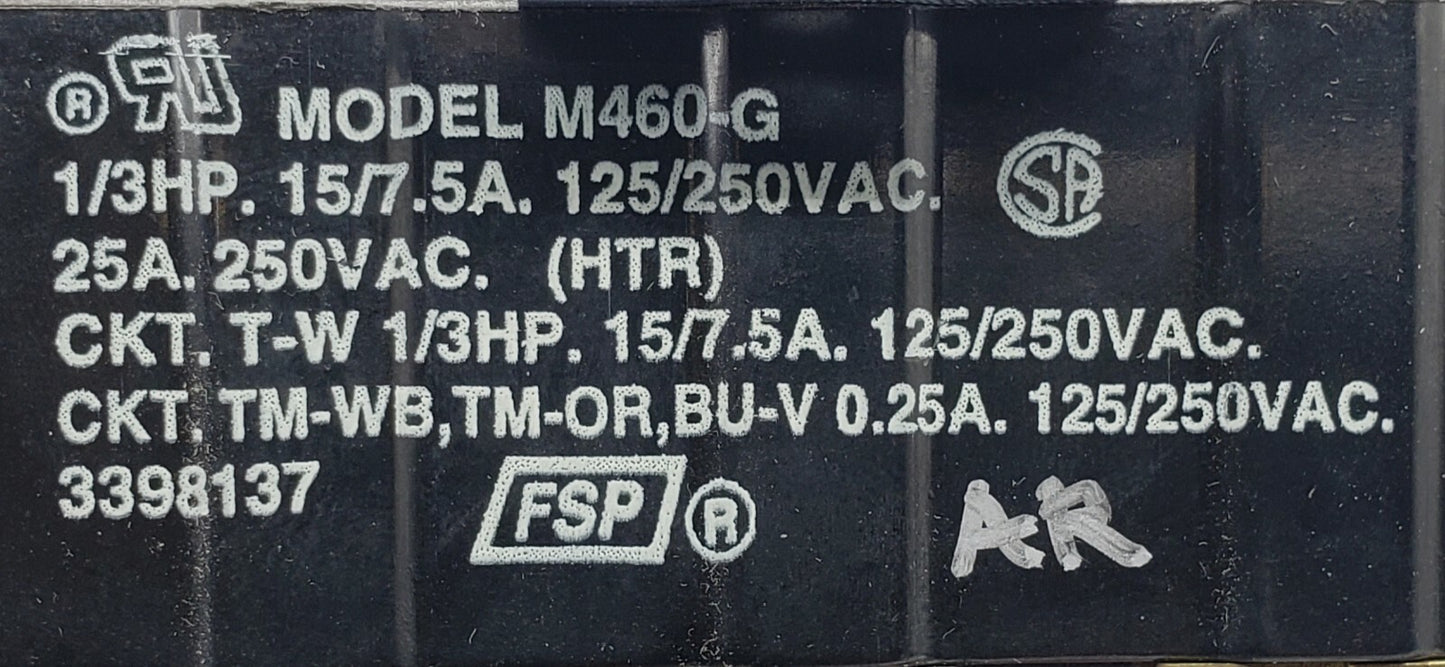 OEM Replacement for Whirlpool Dryer Timer 3398137