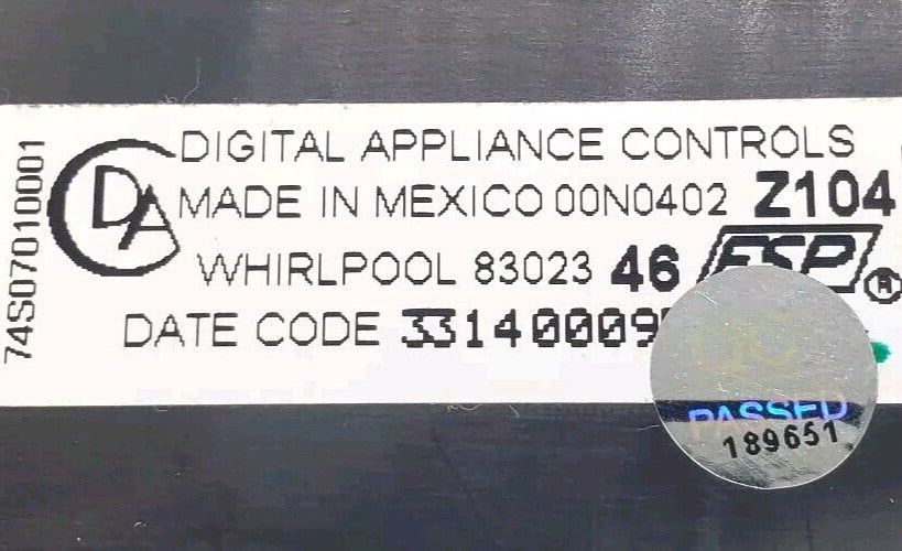OEM Replacement for KitchenAid Oven Control Board 8302346