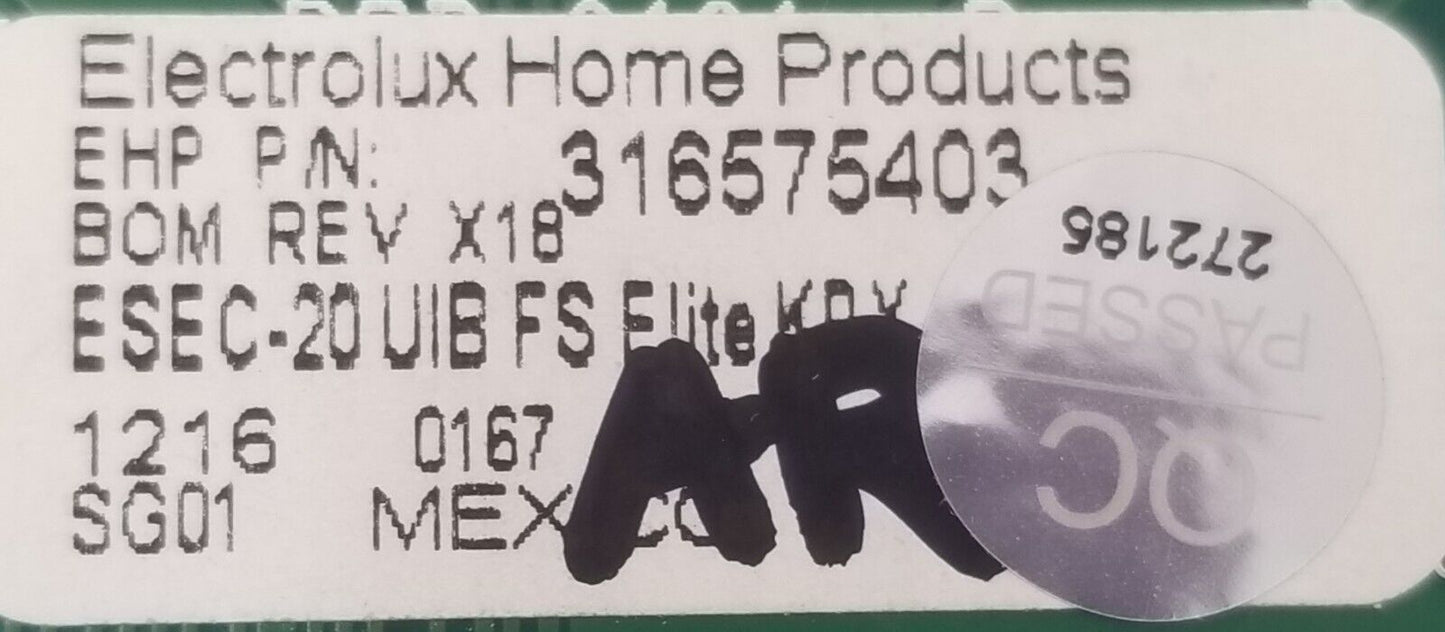 Genuine Replacement for Kenmore Oven Control 316575403