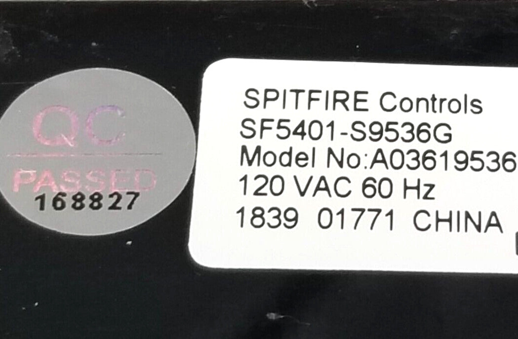 OEM Replacement for Frigidaire Range Control A03619536