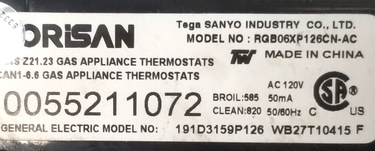 Genuine OEM Replacement for GE Oven Control WB27T10415 ~ ~