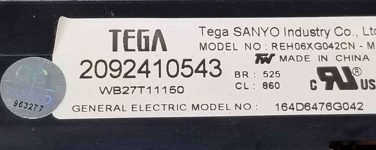 OEM Replacement for GE Oven Control WB27T11150 164D6476G042