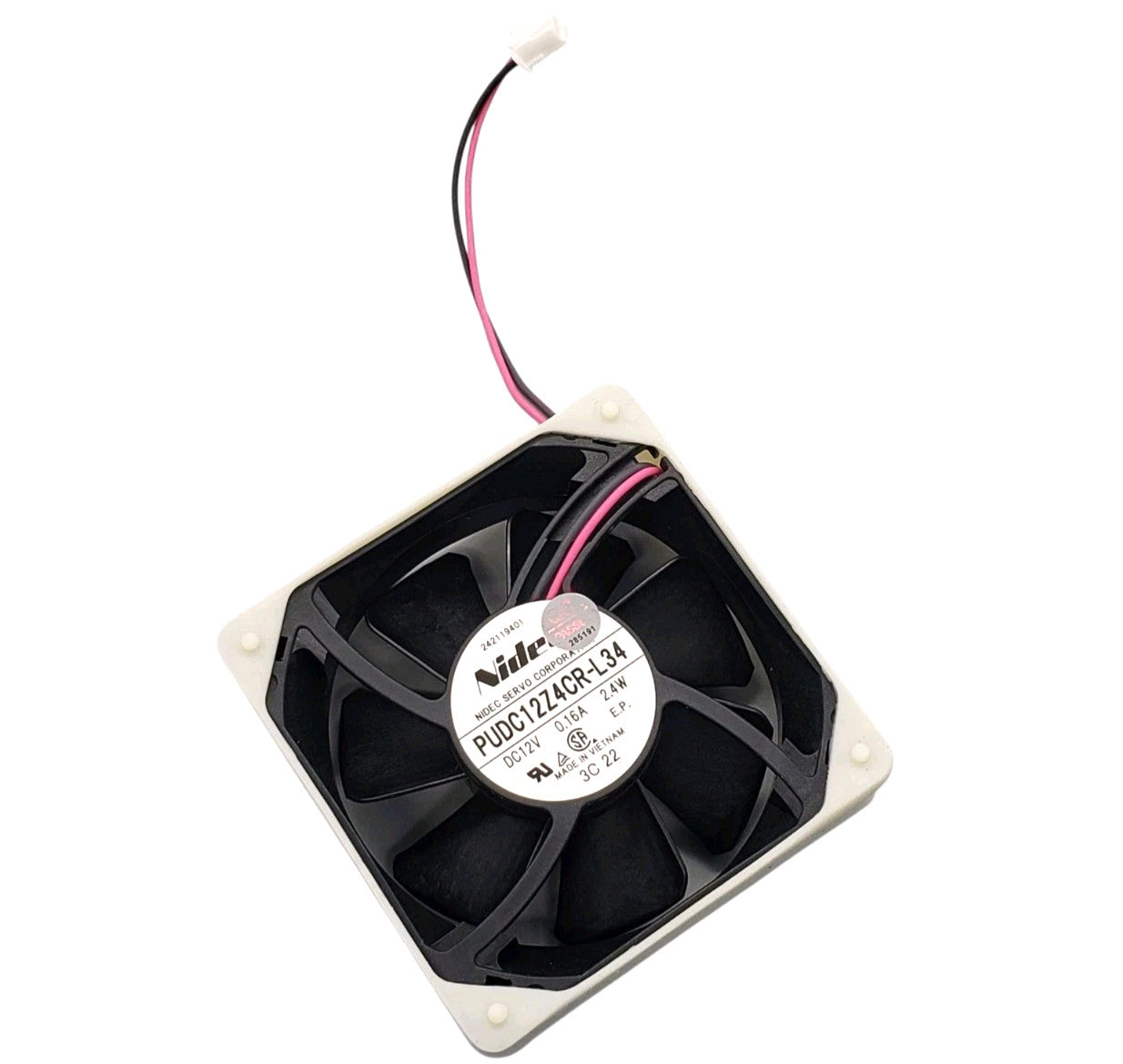 New OEM Replacement for Frigidaire Refrigerator Evaporator Fan 242119401