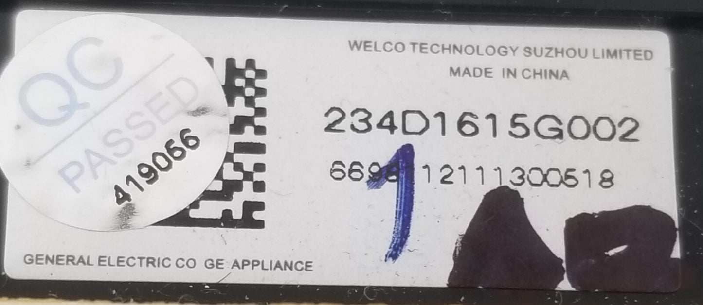 Genuine OEM Replacement for GE Dryer Control 234D1615G002
