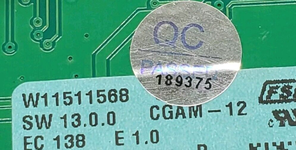 OEM Replacement for Whirlpool Oven Control W11511588
