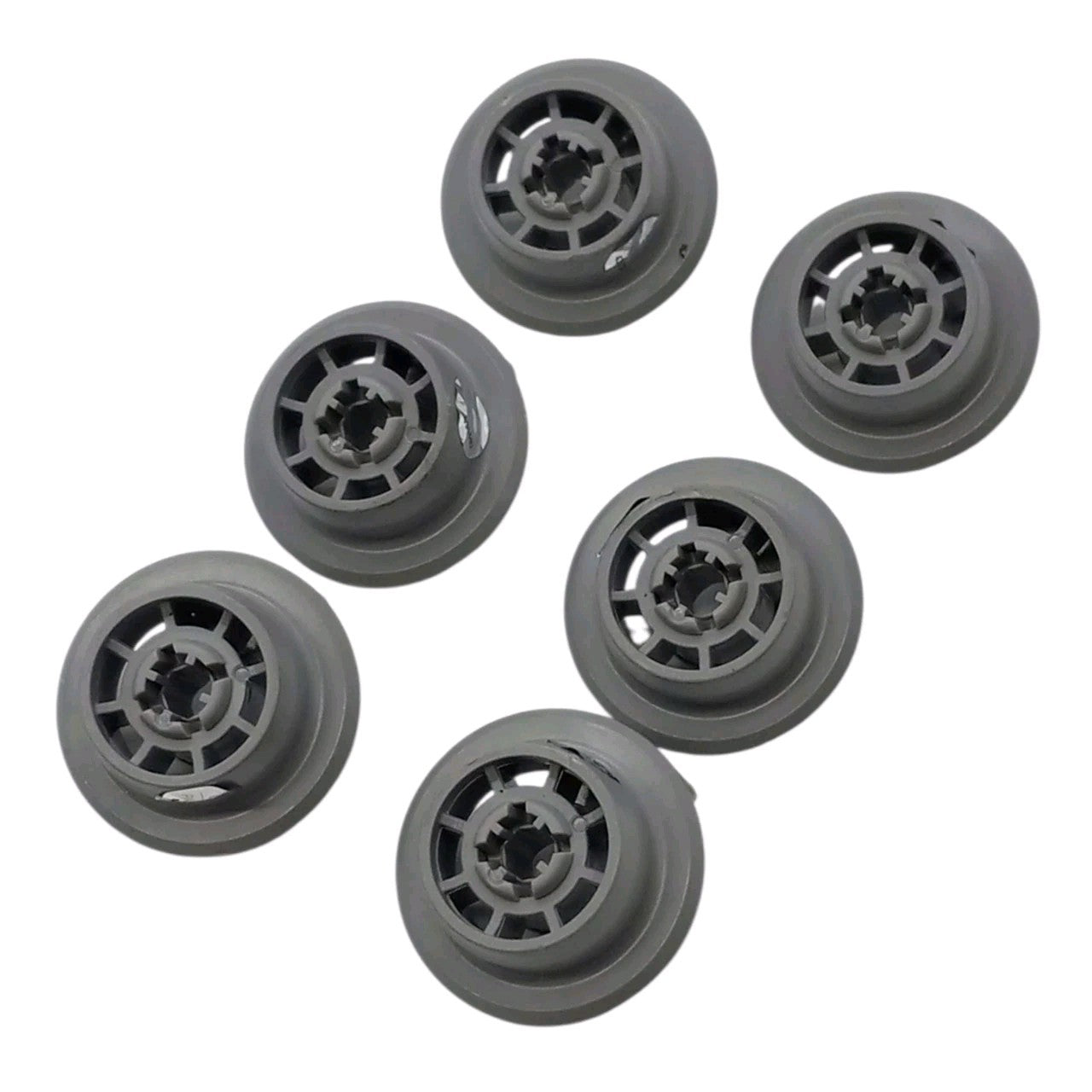 New OEM Replacement for Bosch Dishwasher Wheel 6 pk 10014040