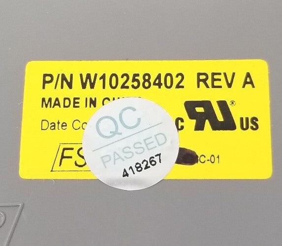 OEM Replacement for Whirlpool Washer Control W10258402 ~ ~