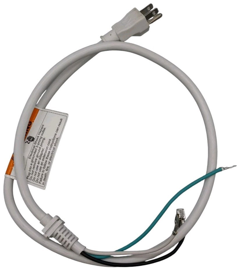 New Genuine OEM Replacement for Whirlpool Microwave Power Cord W1070807