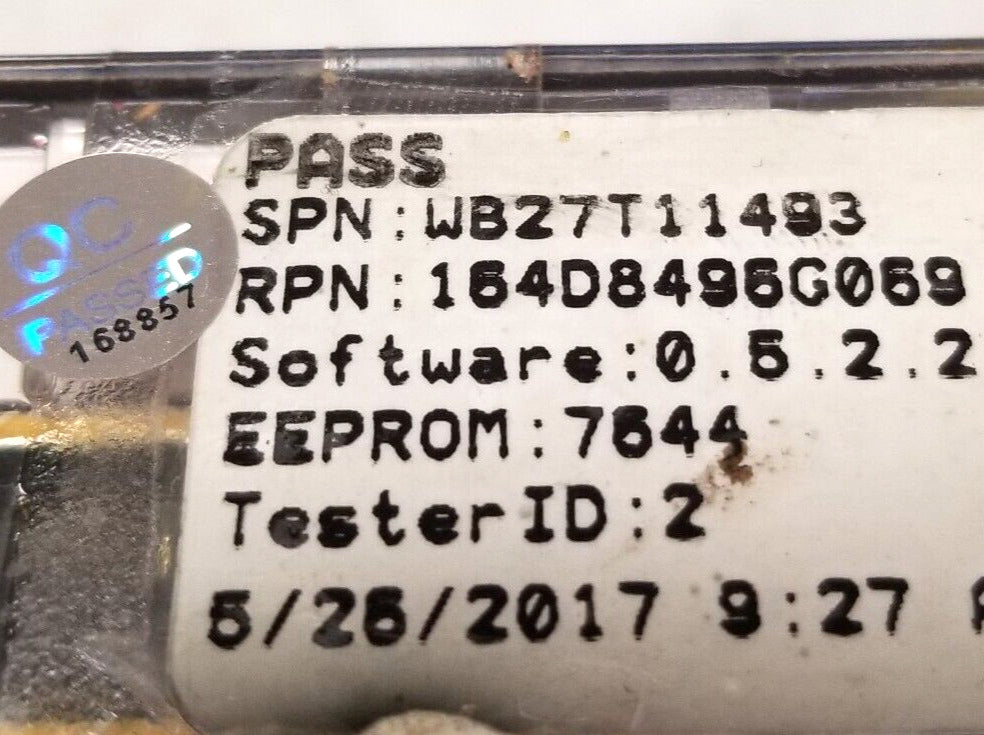 OEM Replacement for GE Oven Control WB27T11493 164D8495G069