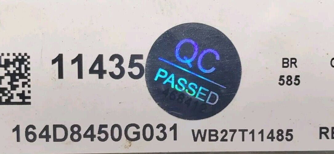 OEM Replacement for GE Oven Control Board 164D8450G031