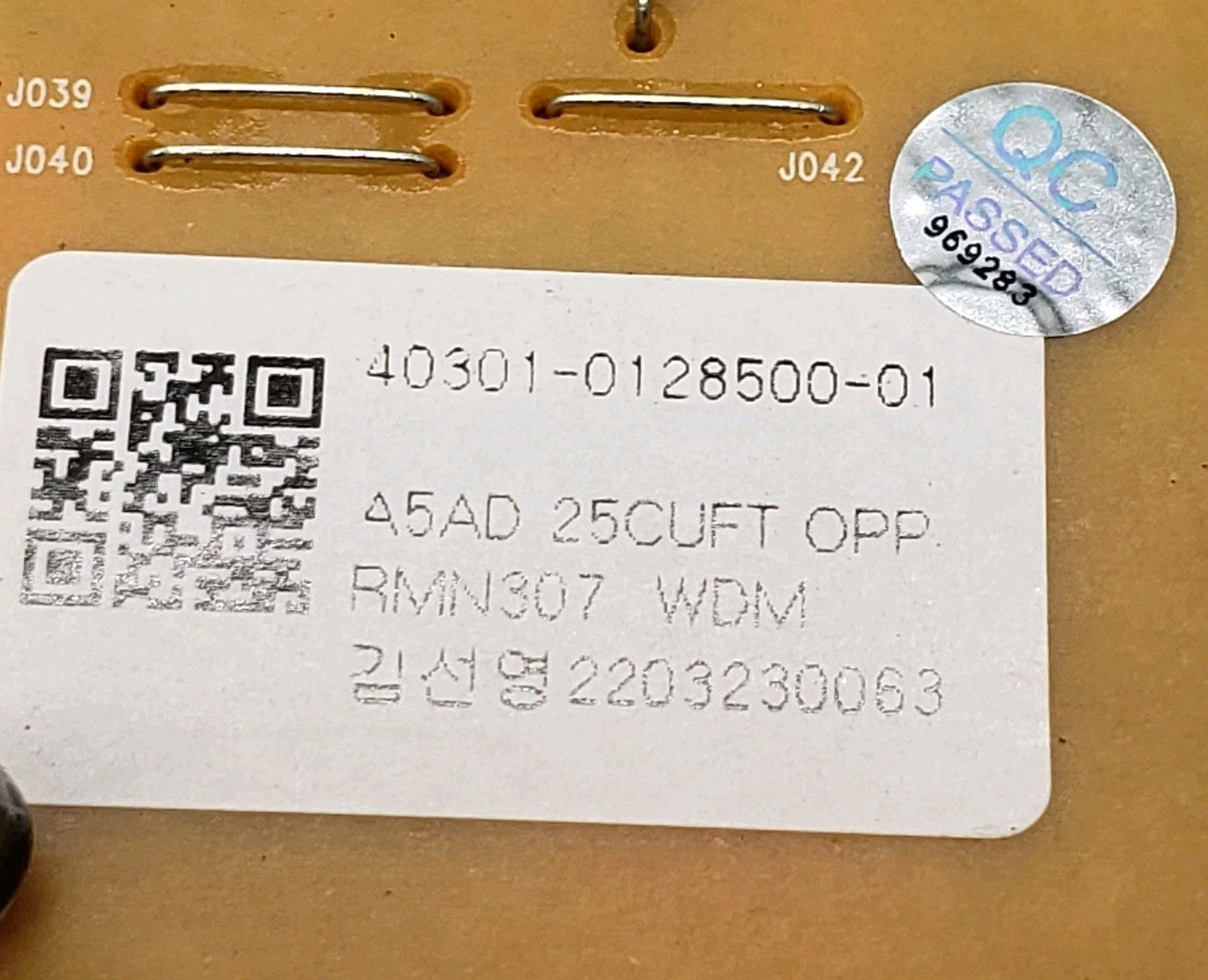 OEM Replacement for Kenmore Refrigerator Control 40301-0128500-01