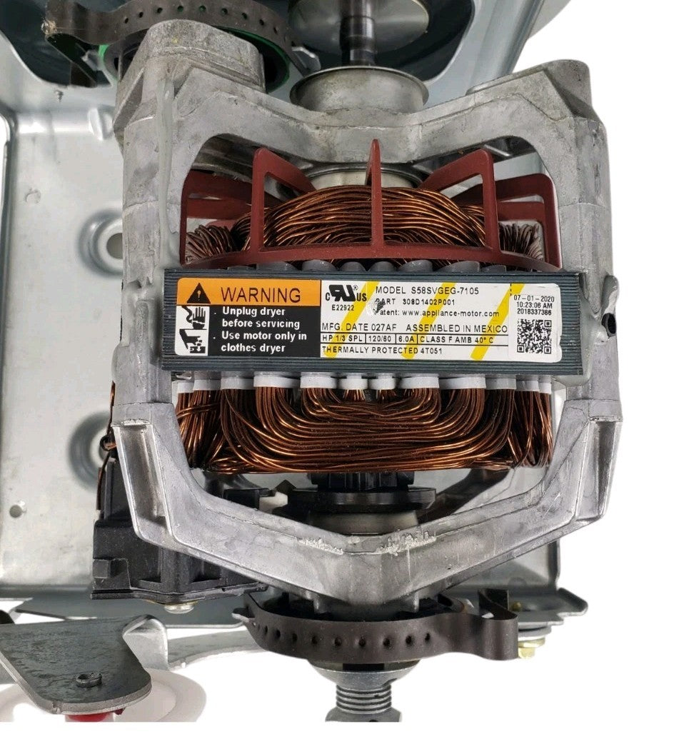 New OEM Replacement for Whirlpool Dryer Motor Assembly S58TVNCG-7105