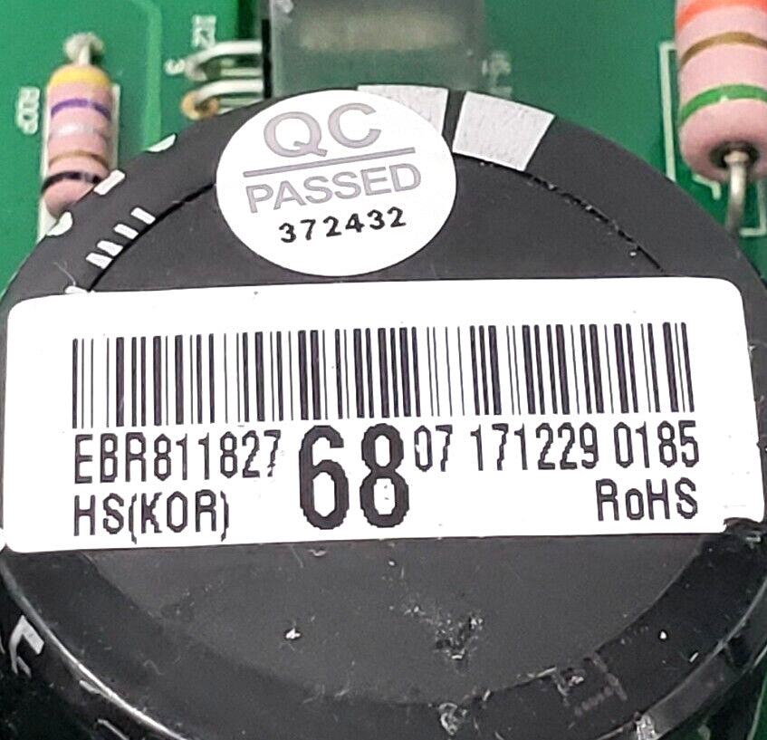 OEM Replacement for LG Refrigerator Control Board EBR81182768