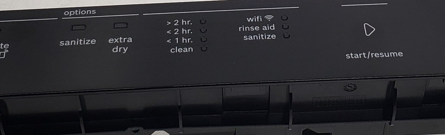 OEM Replacement for Bosch Dishwasher Control Panel 9001731091
