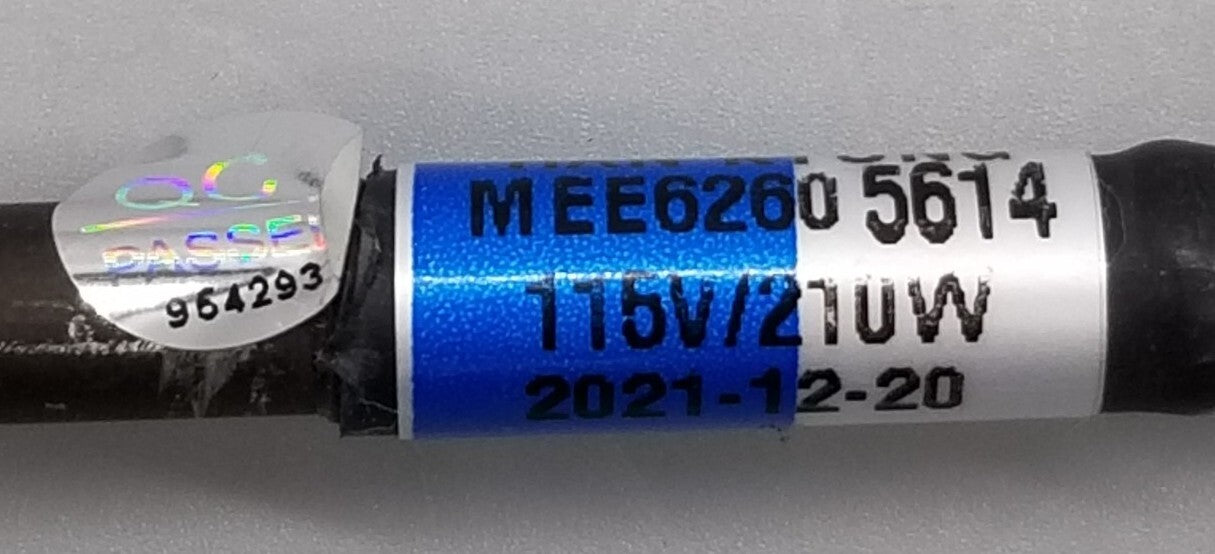 New OEM Replacement for LG Refrigerator Heater Sheath MEE62605614
