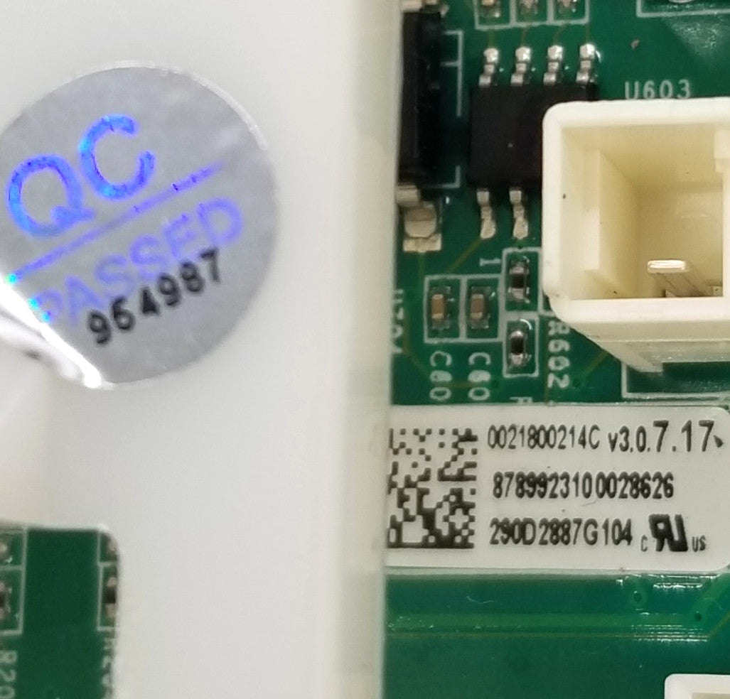 OEM Replacement for GE Washer Control 290D2887G104