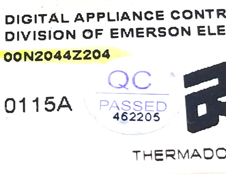 OEM Replacement for Bosch Oven Control 00N2044Z204
