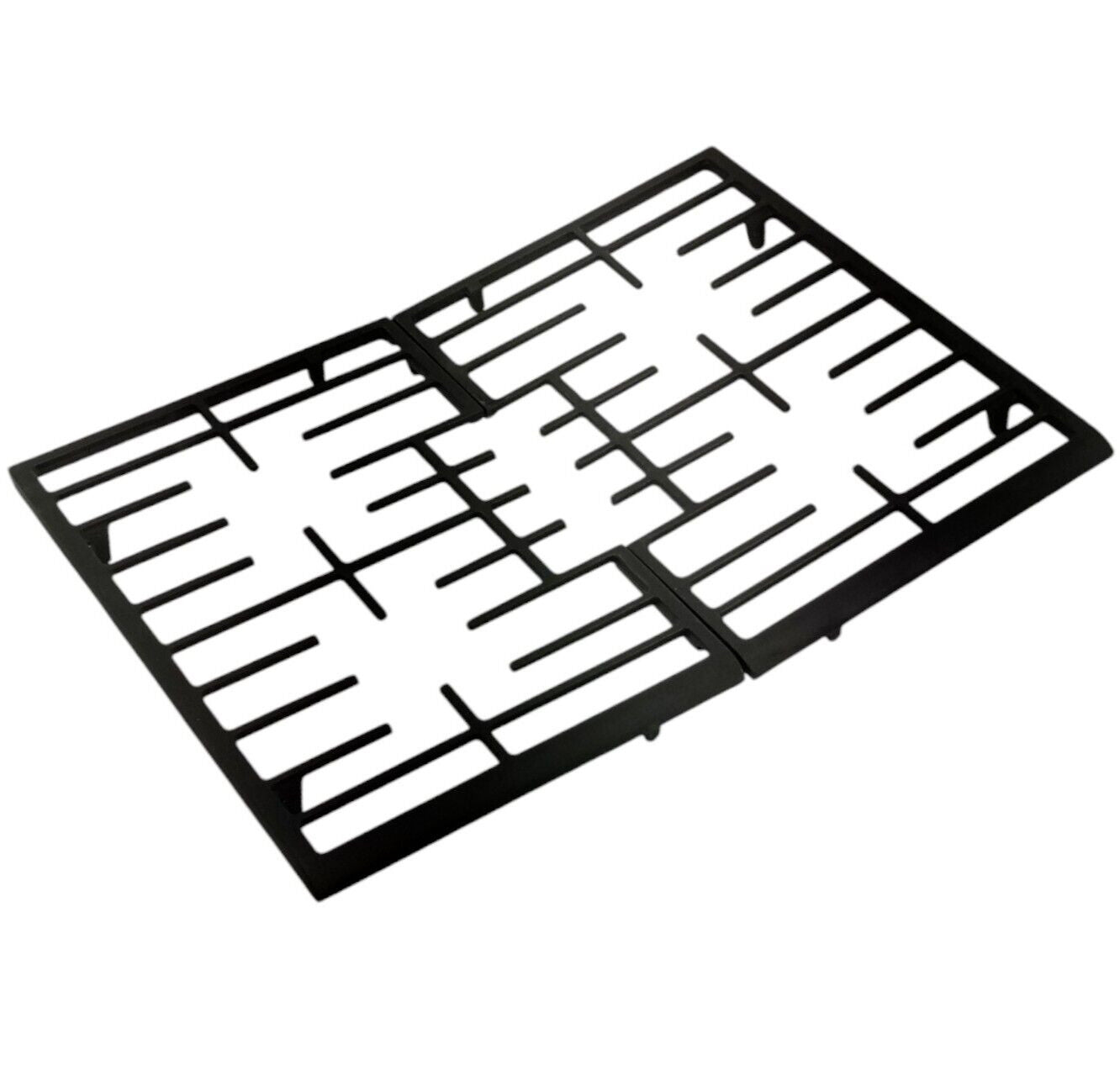OEM Replacement for Whirlpool Stove Grates W10523615 + W10523616 ⭐ ⭐