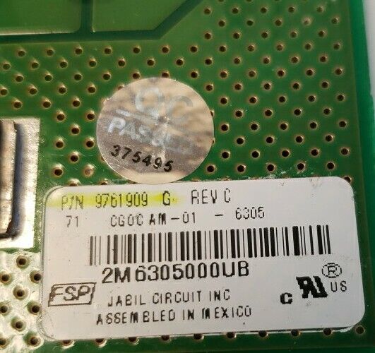 OEM Replacement for Whirlpool Range Control 9761909