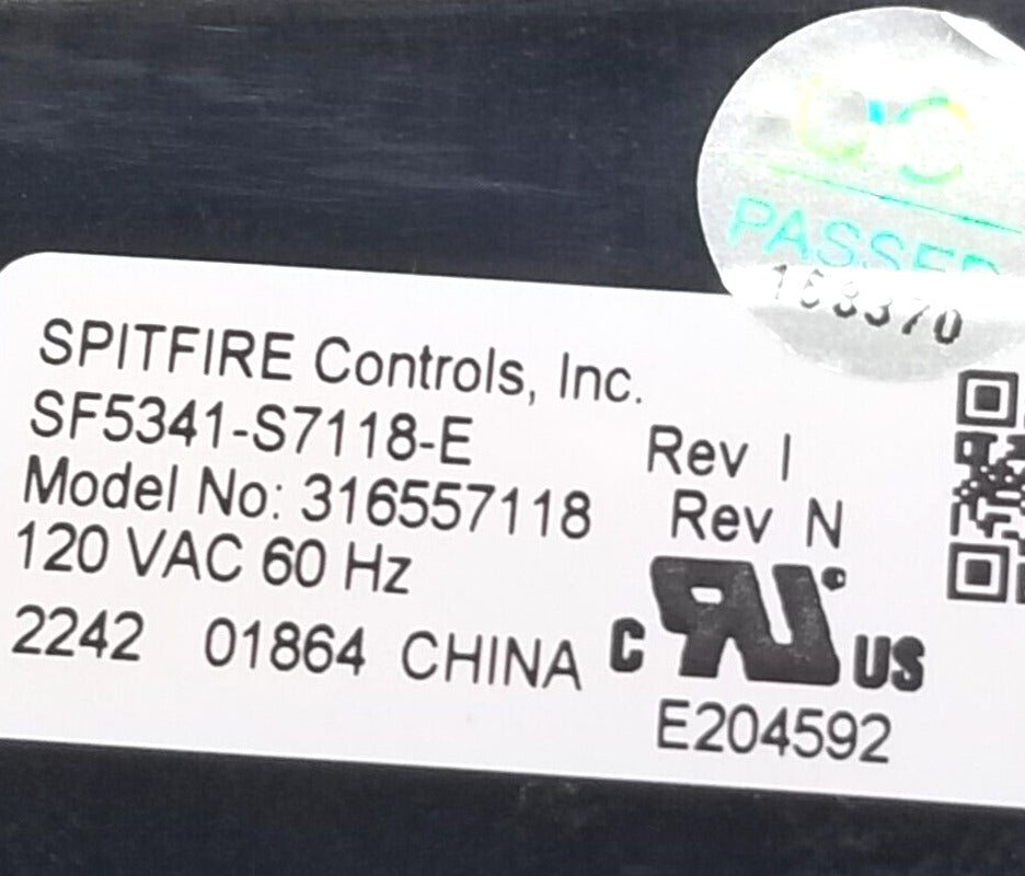 OEM Replacement for Frigidaire Range Control Board 316557118 1 Year