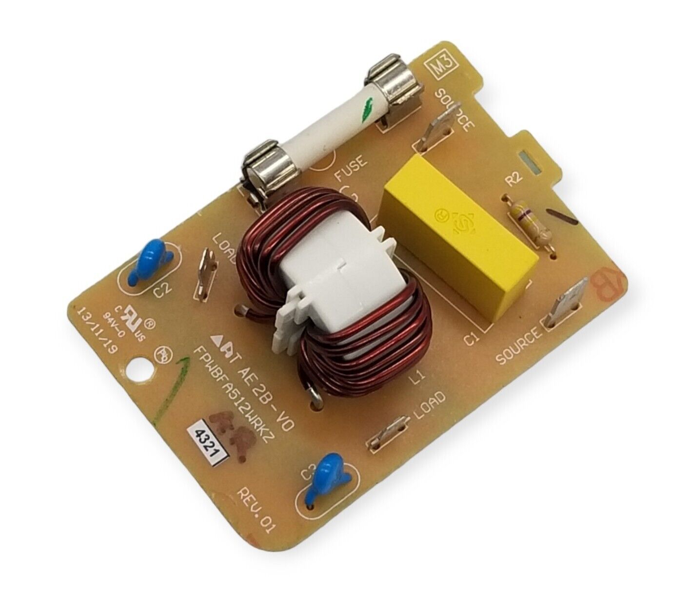 New Genuine OEM Replacement for Sharp Microwave Noise Filter FPWBFA512WRKZ