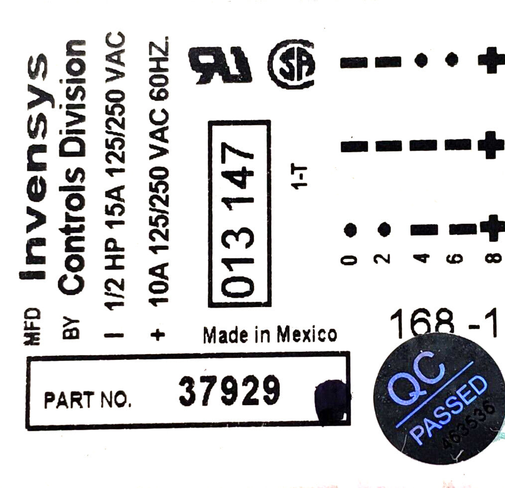 OEM Replacement for Speed Queen Washer Timer 37929