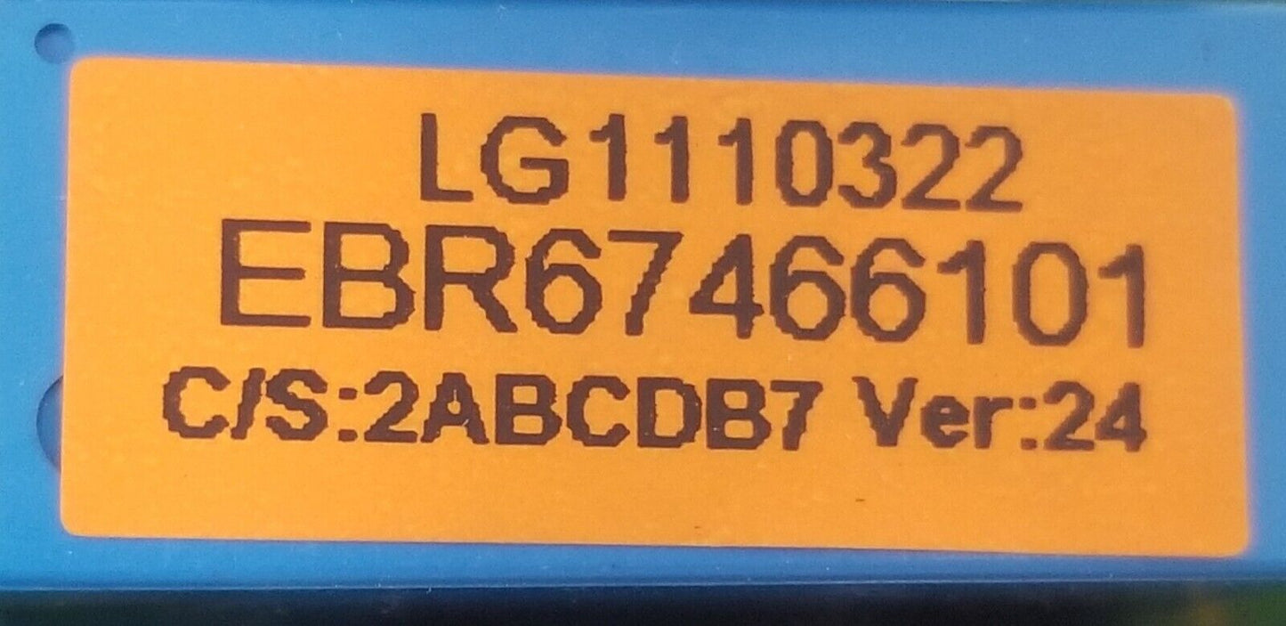 Replacement for LG Washer Control Board EBR67466201 EBR67466101