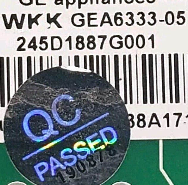 OEM Replacement for GE Fridge Control 245D1887G001