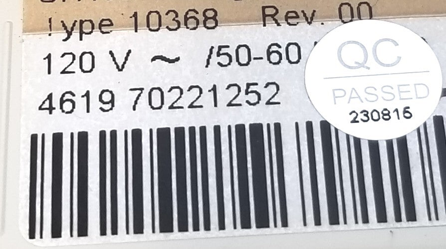 Genuine Replacement for Whirlpool Washer Control 461970221252