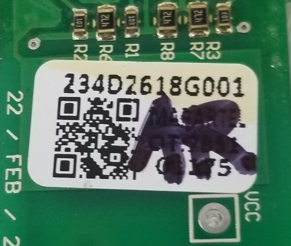 OEM Replacement for GE Laundry Center UI Board 234D2618G001