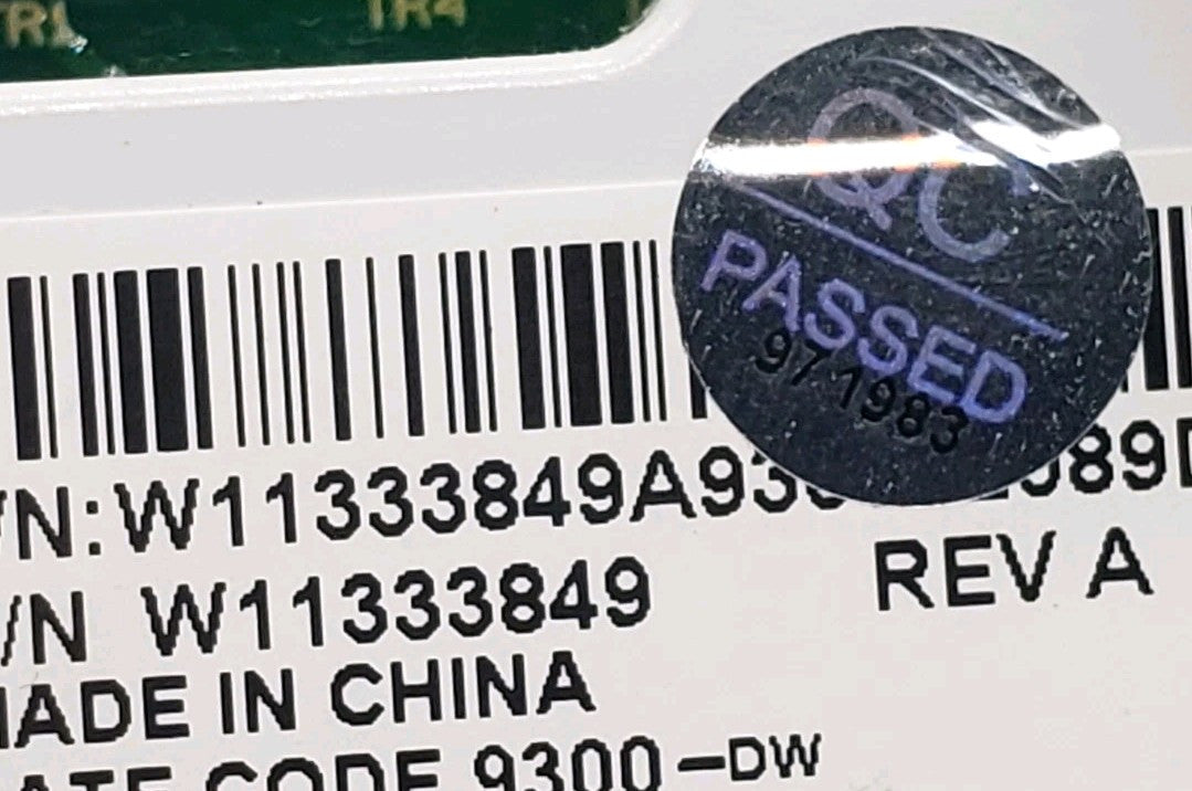 OEM Replacement for Whirlpool Washer Control W11333849 W11451513