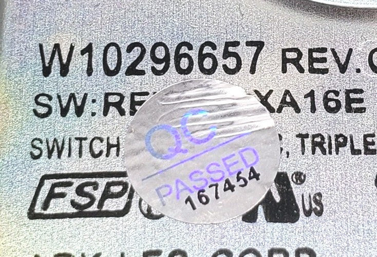 OEM Replacement for Whirlpool Range Switch W10296657