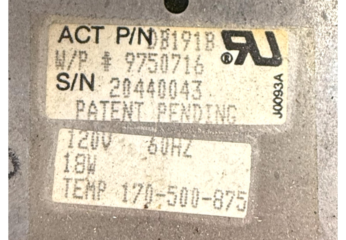 OEM Replacement for Whirlpool Range Control 9750716