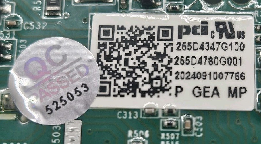 OEM Replacement for GE Dishwasher Control 265D4347G100