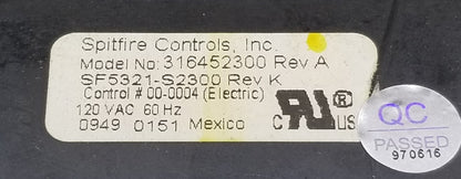OEM Replacement for Frigidaire Range Control  316452300