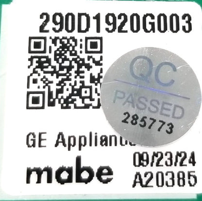 New OEM Replacement for GE Washer Control Board 290D1920G003 WH22X35537