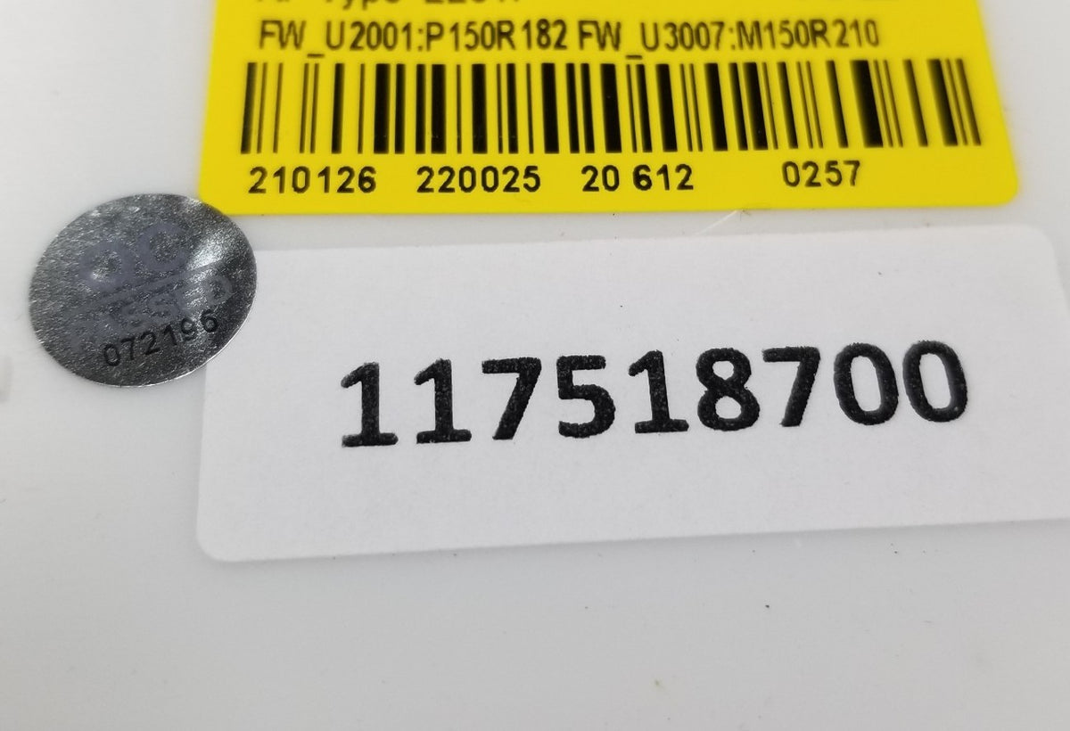 New OEM Replacement for Frigidaire Dishwasher Main Control 117518700
