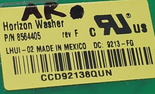 OEM Replacement for Whirlpool Washer Control Board 8564405