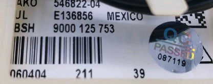 OEM  Replacement for Bosch Dryer Control 9000125753