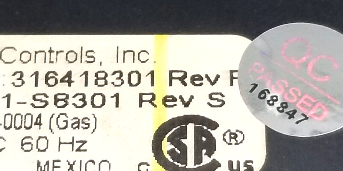 OEM Replacement for Frigidaire Oven Control 316418301