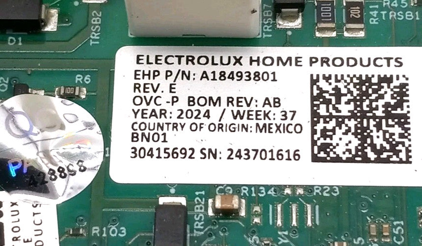 New OEM Replacement for Frigidaire Oven/Microwave Control  A18493801