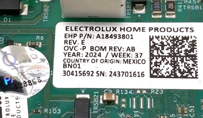 New OEM Replacement for Frigidaire Oven/Microwave Control  A18493801