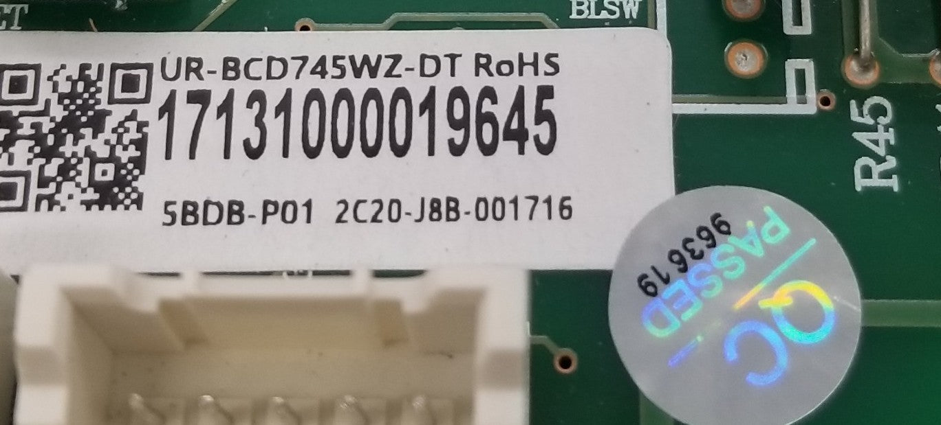 OEM Replacement for Midea Fridge Control 17131000019645