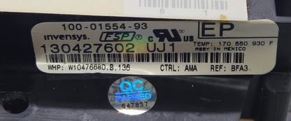 OEM Range Oven Control Board W10476680