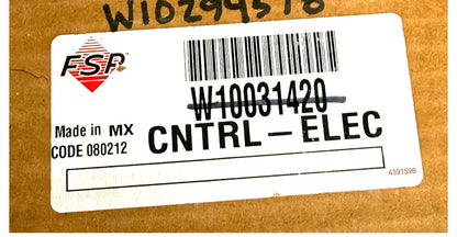 New Replacement for Whirlpool Dryer Control W10031420