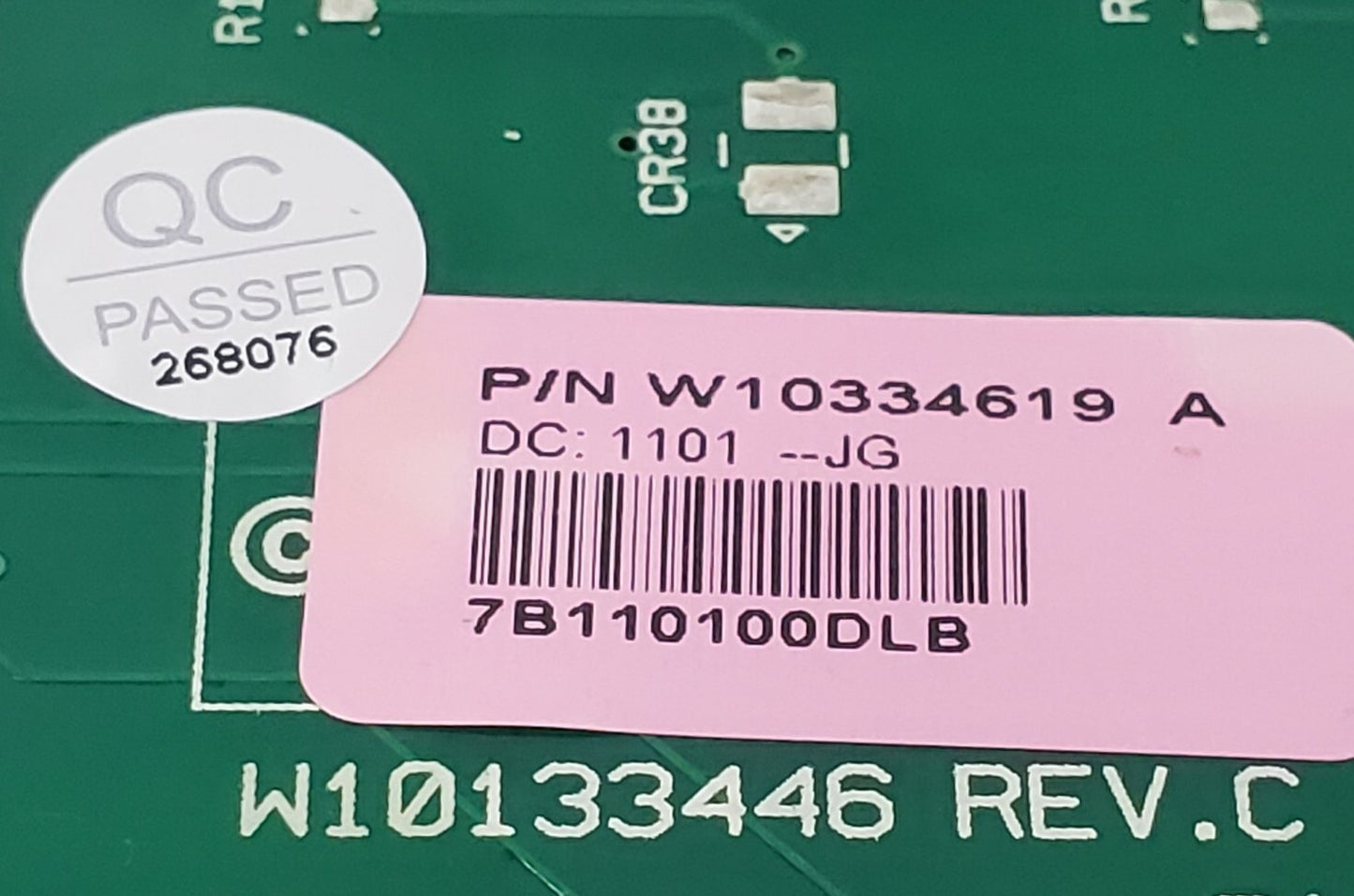 Genuine OEM Replacement for Whirlpool Dryer Control W10334619
