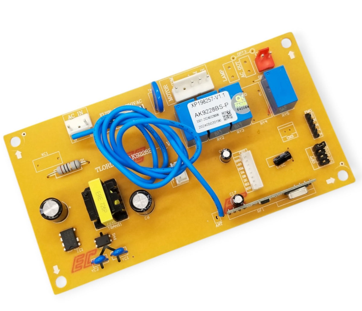 New OEM Replacement for Zephyr Range Hood Control XP198257-V1.1  1- Yr