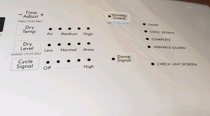 OEM Replacement for Kenmore Dryer Control  W10873010