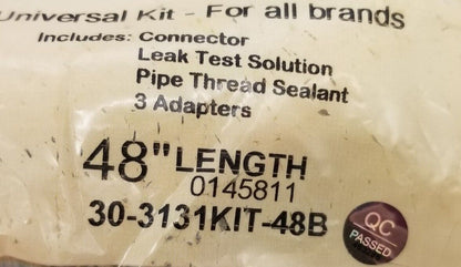 New OEM Dormont Gas Connector Kit 30-3131KIT-48B